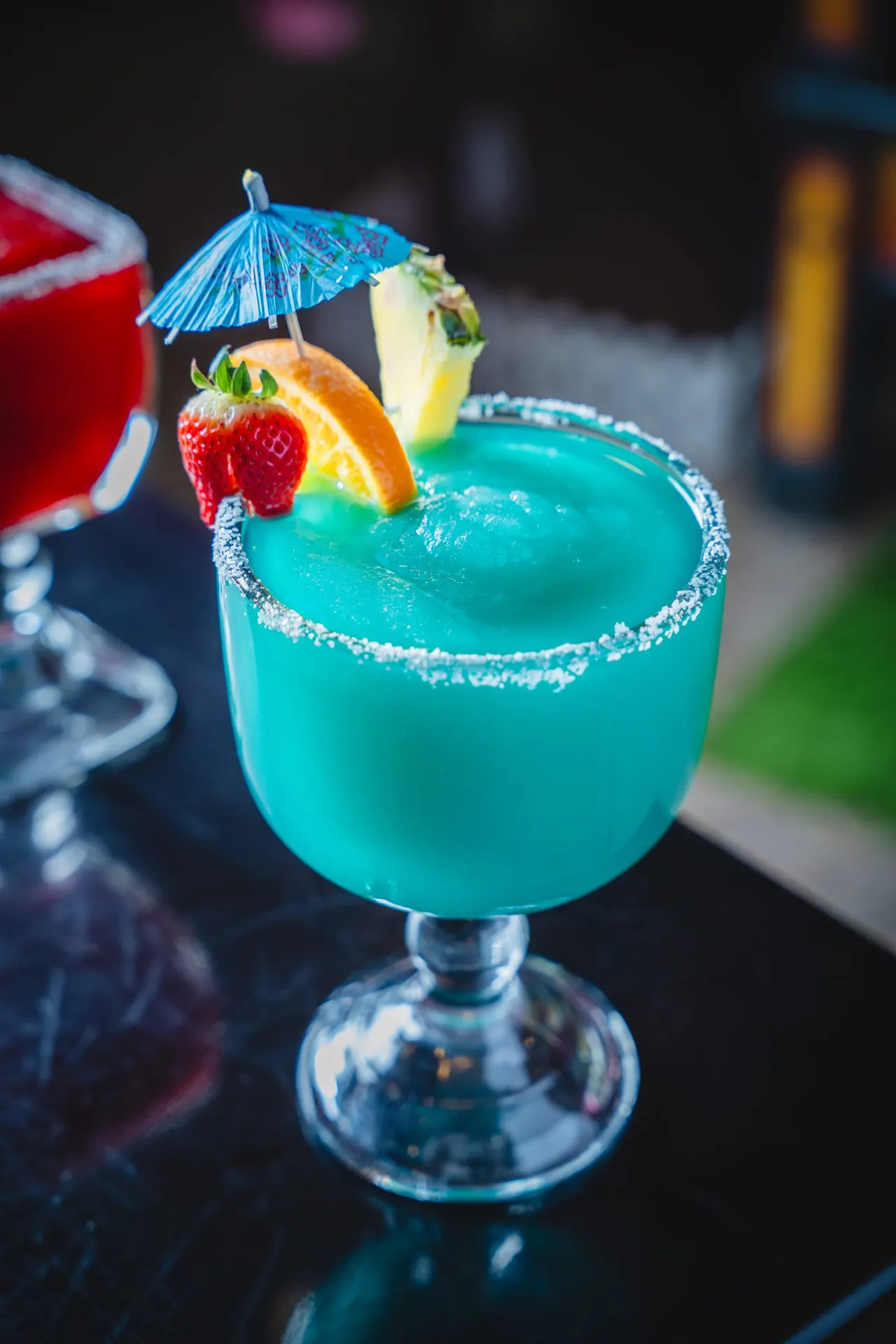 Blue raspberry margarita