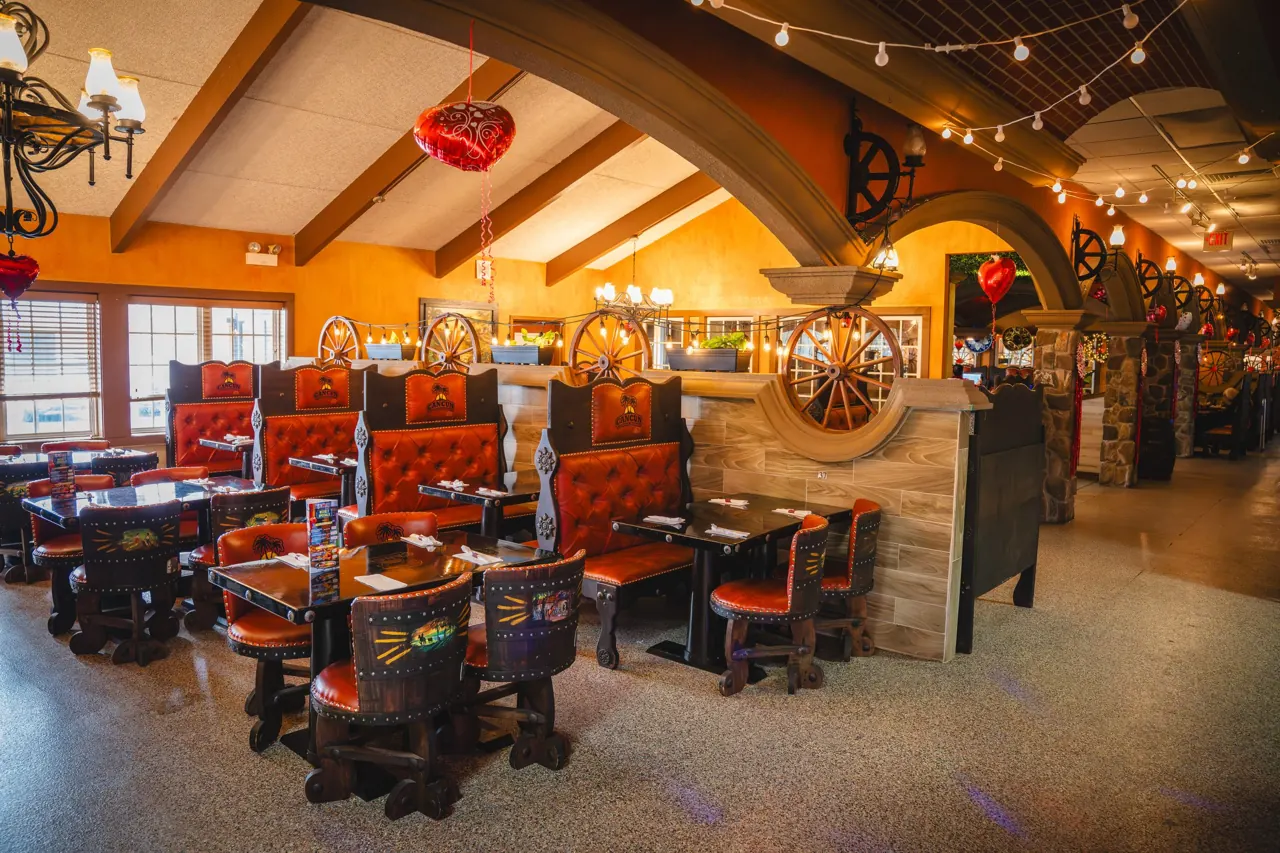The dining room