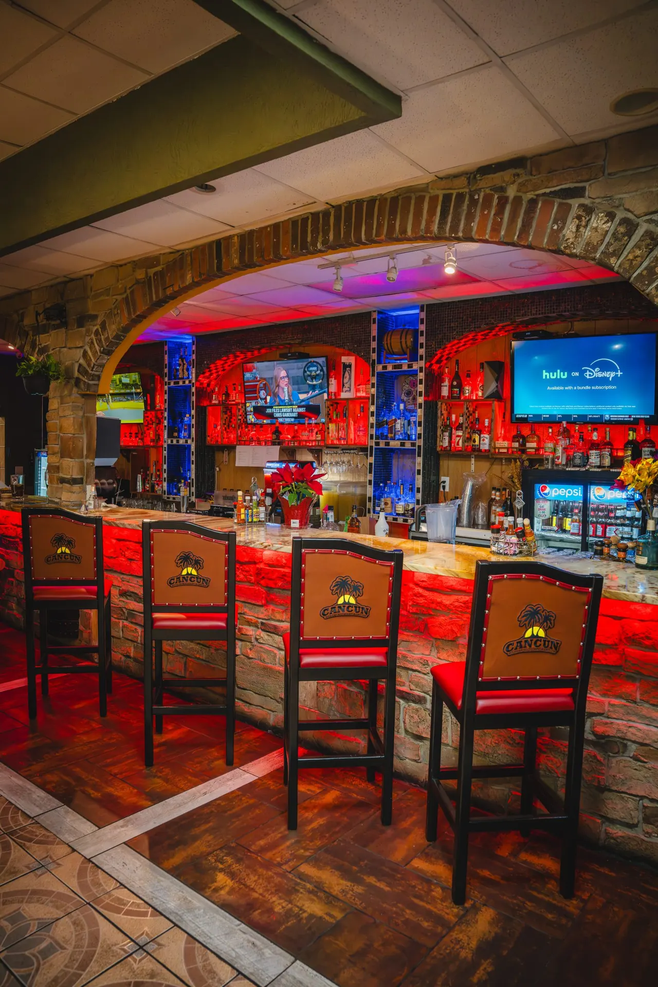 The bar